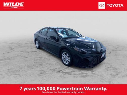 Midnight Black Metallic 2026 Toyota Camry LE