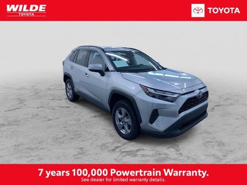 Silver 2025 Toyota RAV4 Hybrid XLE