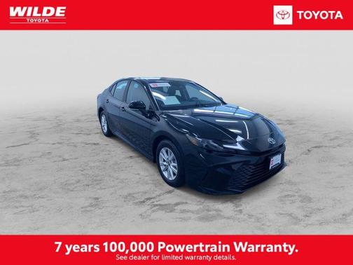 Midnight Black Metallic 2026 Toyota Camry LE