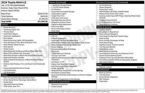 2024 Toyota RAV4 LE