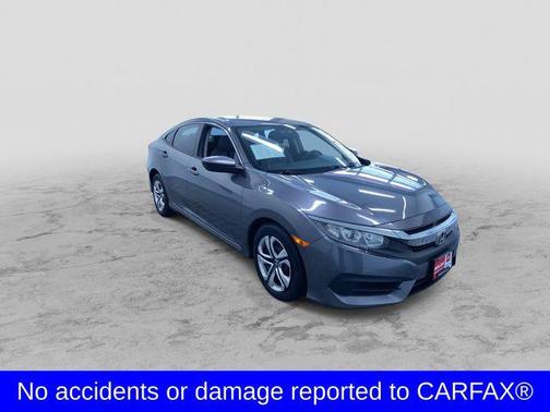 Gray 2018 Honda Civic LX