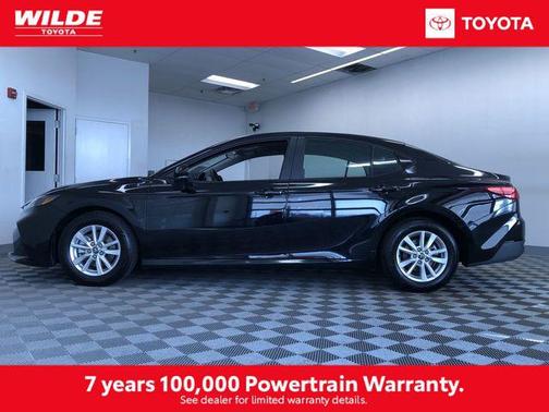 Midnight Black Metallic 2025 Toyota Camry LE