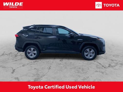 Midnight Black Metallic 2025 Toyota RAV4 Hybrid SE