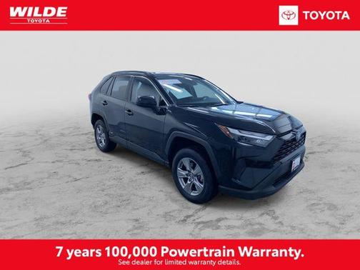 Midnight Black Metallic 2025 Toyota RAV4 Hybrid SE