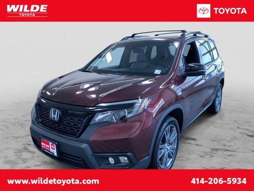 Red 2019 Honda Passport EX-L