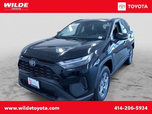 Midnight Black Metallic 2025 Toyota RAV4 Hybrid XLE