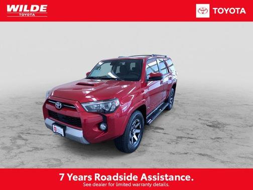 Red 2020 Toyota 4Runner TRD Off Road