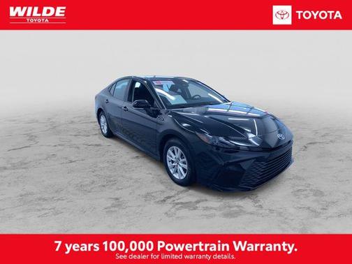 Midnight Black Metallic 2026 Toyota Camry LE