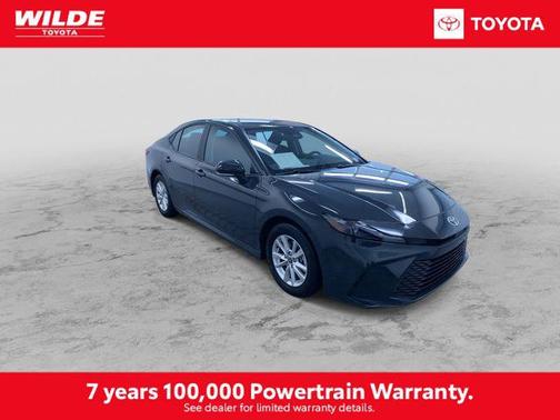 Black 2025 Toyota Camry LE