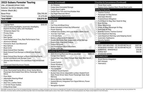 2023 Subaru Forester Touring