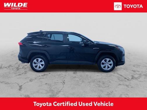 Midnight Black Metallic 2025 Toyota RAV4 LE