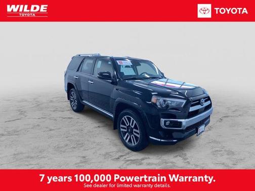 Midnight Black Metallic 2022 Toyota 4Runner Limited