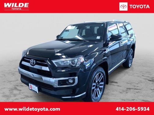 Midnight Black Metallic 2022 Toyota 4Runner Limited