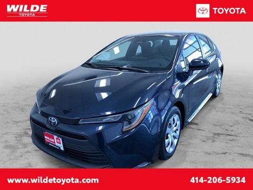 Blue 2025 Toyota Corolla LE