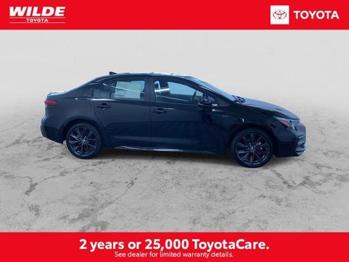 Black 2026 Toyota Corolla XSE