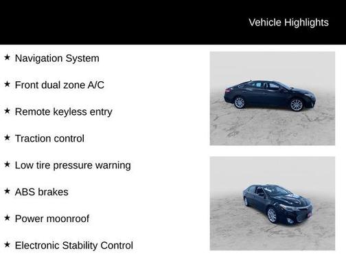 Attitude Black 2014 Toyota Avalon Limited