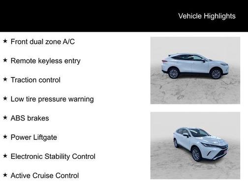 Blizzard Pearl 2022 Toyota Venza XLE