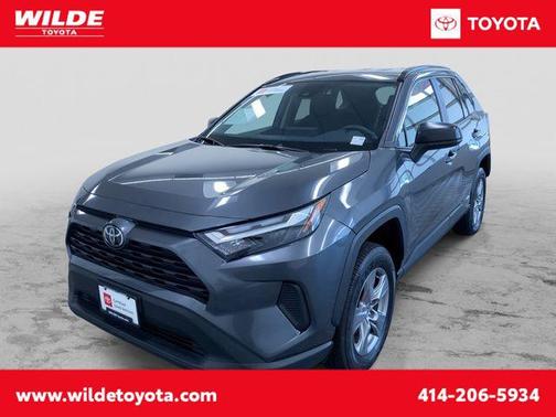 Magnetic Gray Metallic 2025 Toyota RAV4 Hybrid SE