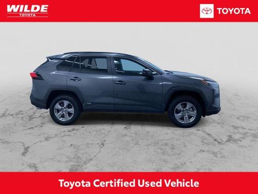 Magnetic Gray Metallic 2025 Toyota RAV4 Hybrid SE
