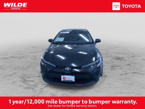 Black 2022 Toyota Corolla LE