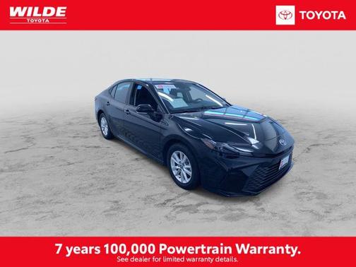 Midnight Black Metallic 2026 Toyota Camry LE