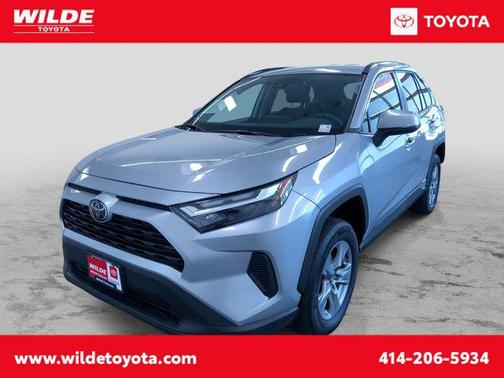 Silver Sky Metallic 2025 Toyota RAV4 Hybrid XLE