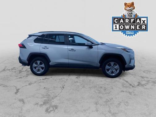 Silver Sky Metallic 2025 Toyota RAV4 Hybrid XLE