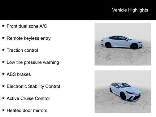 2025 Toyota Camry SE