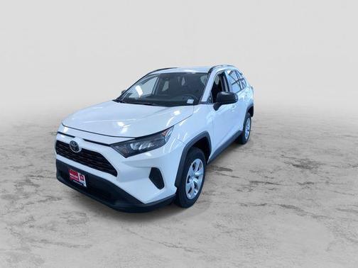 Super White 2019 Toyota RAV4 LE