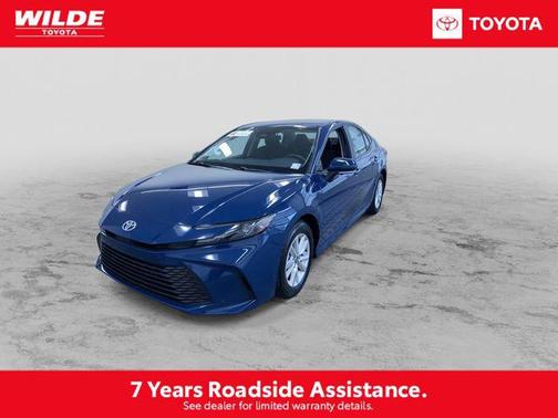 Blue 2025 Toyota Camry LE