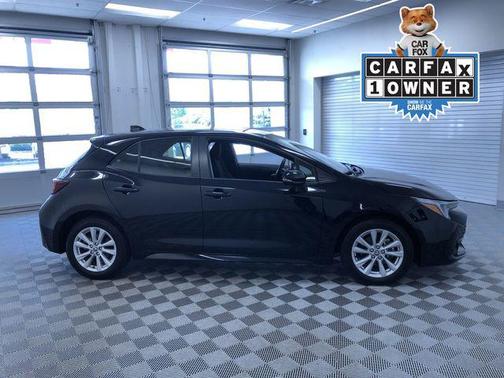 Midnight Black Metallic 2023 Toyota Corolla SE
