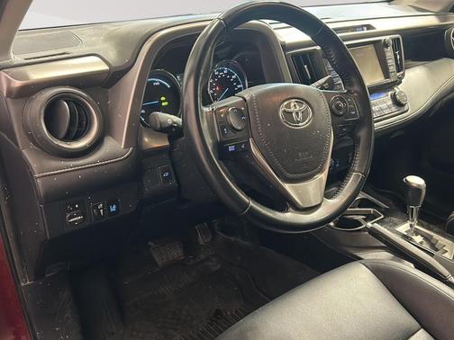 Ruby Flare Pearl 2018 Toyota RAV4 Hybrid Limited
