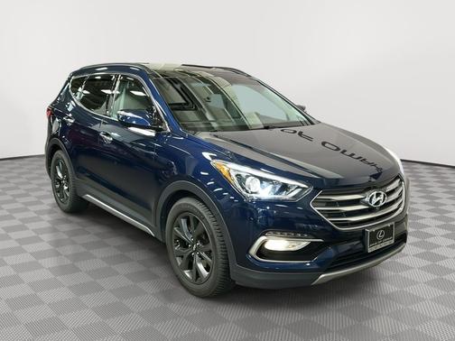 Nightfall Blue 2017 Hyundai Santa Fe Sport 2.0L Turbo Ultimate