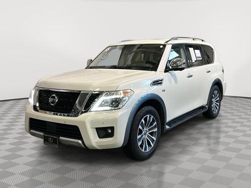 Pearl White 2018 Nissan Armada SL