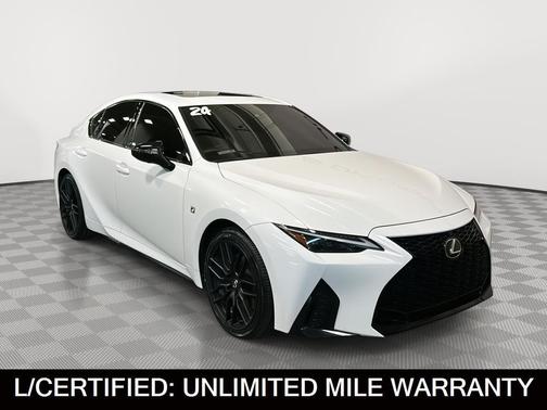 Ultra White 2024 Lexus IS 350 Base