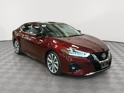 Carnelian Red Tintcoat 2019 Nissan Maxima 3.5 Platinum