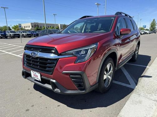 Crimson Red Pearl 2025 Subaru Ascent Premium