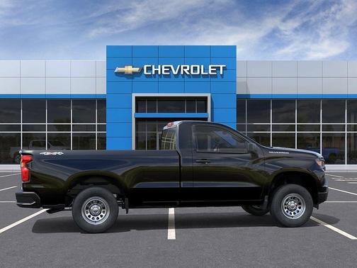 Black 2026 Chevrolet Silverado 1500 WT