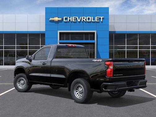 Black 2026 Chevrolet Silverado 1500 WT