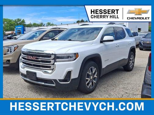Summit White 2023 GMC Acadia AWD SLT