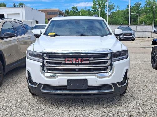 Summit White 2023 GMC Acadia AWD SLT