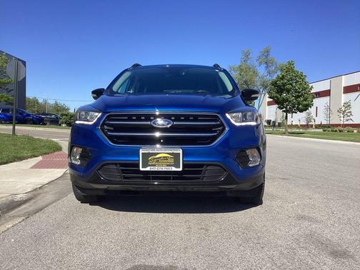 Lightning Blue Metallic 2017 Ford Escape Titanium