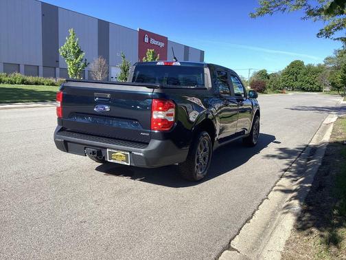 Blue 2022 Ford Maverick XLT