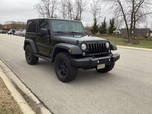 Black Clearcoat 2017 Jeep Wrangler Sport