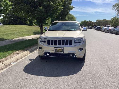 Cashmere Pearlcoat 2014 Jeep Grand Cherokee Overland