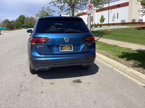 Silk Blue Metallic 2019 Volkswagen Tiguan 2.0T SE