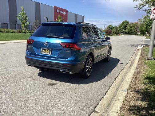 Silk Blue Metallic 2019 Volkswagen Tiguan 2.0T SE