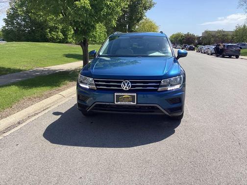 Silk Blue Metallic 2019 Volkswagen Tiguan 2.0T SE
