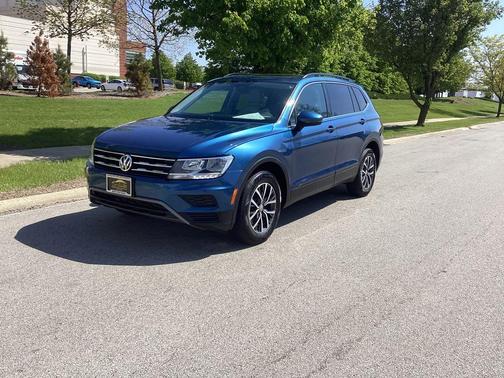 Silk Blue Metallic 2019 Volkswagen Tiguan 2.0T SE