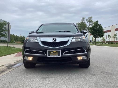 Crystal Black Pearl 2012 Acura MDX 3.7L